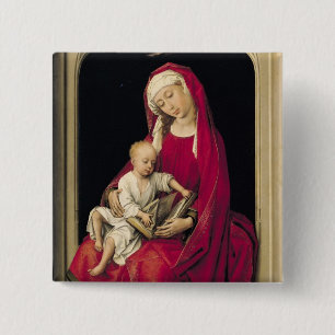 Chapa Cuadrada Virgen y niño, 1464