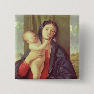 Chapa Cuadrada Virgen y niño, c.1487