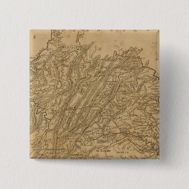 Chapa Cuadrada Virginia (Anverso)