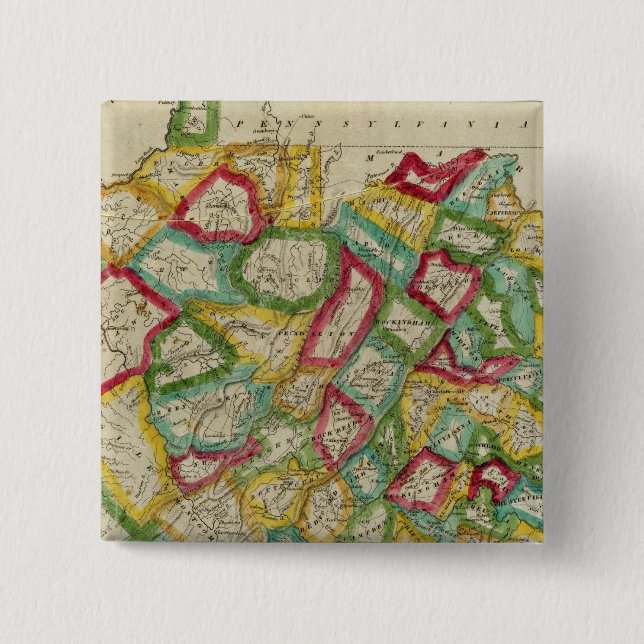 Chapa Cuadrada Virginia 3 (Anverso)