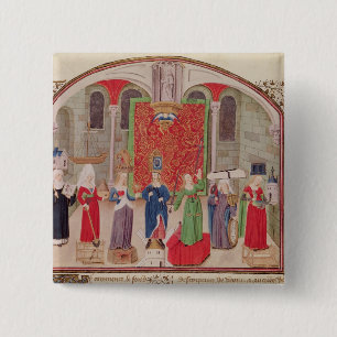 Chapa Cuadrada Virtudes teológicas y cardinales
