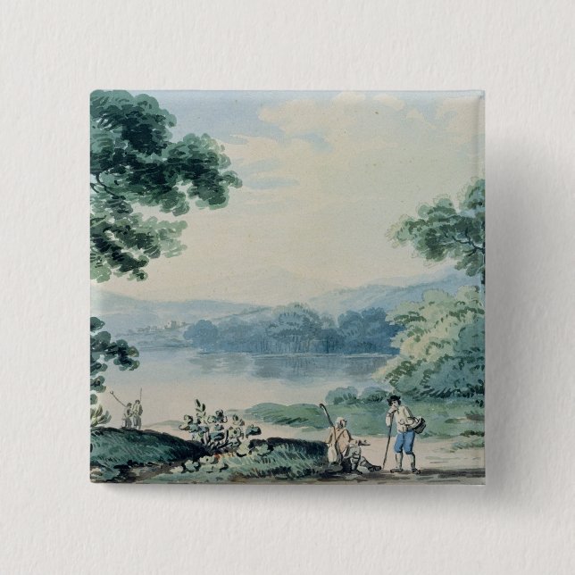 Chapa Cuadrada Visión cerca de Virginia, condado Cavan (Anverso)