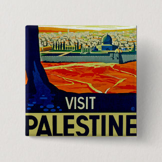 Chapa Cuadrada Visita Palestina