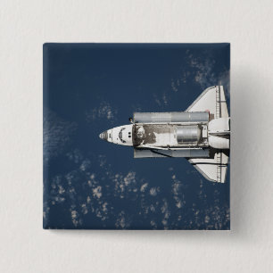 Chapa Cuadrada Vista aérea del descubrimiento del transbordador e