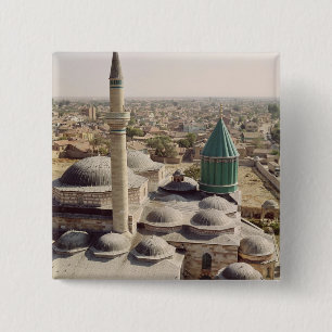 Chapa Cuadrada Vista aérea del Mevlana Tekke