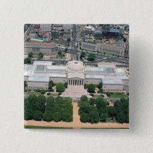 Chapa Cuadrada Vista aérea del National Gallery del arte