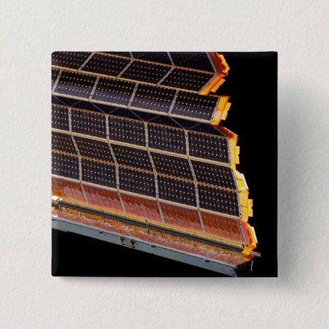 Chapa Cuadrada Vista de cerca de los paneles solares (Anverso)