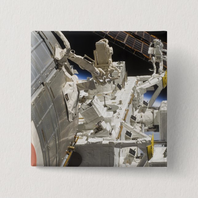 Chapa Cuadrada Vista de cierre de componentes (Anverso)