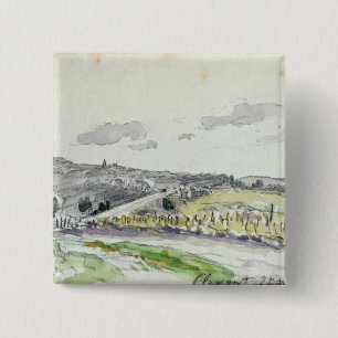 Chapa Cuadrada Vista de Clamart, 1864