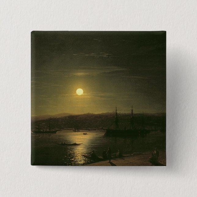 Chapa Cuadrada Vista de Constantinopla (Anverso)