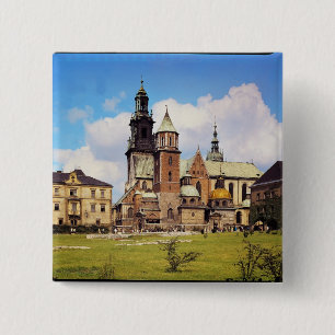 Chapa Cuadrada Vista de la catedral de Wawel