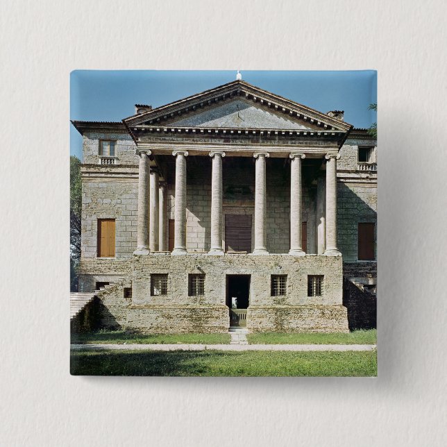 Chapa Cuadrada Vista de la fachada principal, construida en (Anverso)