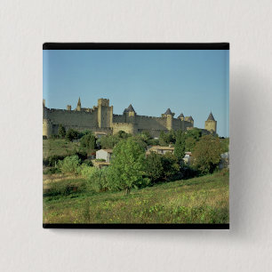 Chapa Cuadrada Vista de las paredes de la ciudad