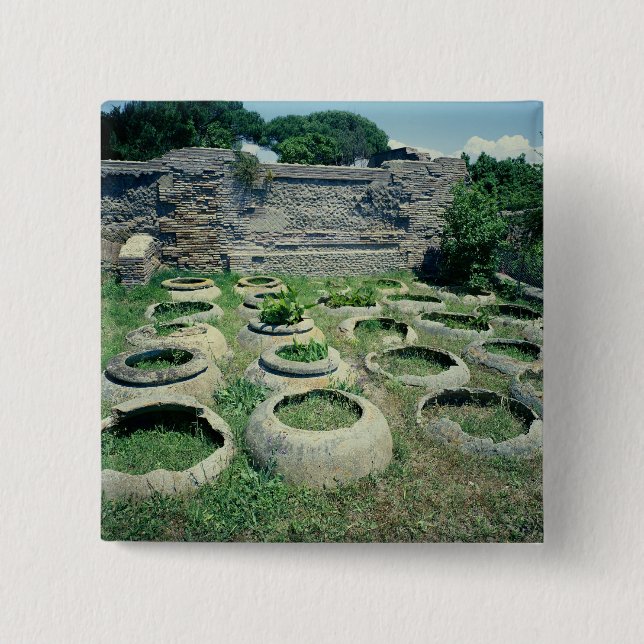 Chapa Cuadrada Vista de las tiendas (Anverso)