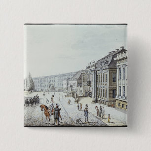 Chapa Cuadrada Vista de Royal Palace, Berlín