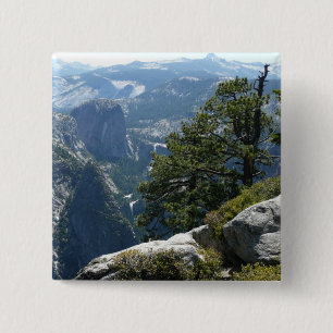 Chapa Cuadrada Vista de Yosemite Mountain en el Parque Nacional Y