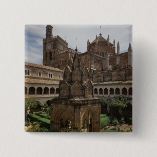 Chapa Cuadrada Vista del claustro mudéjar