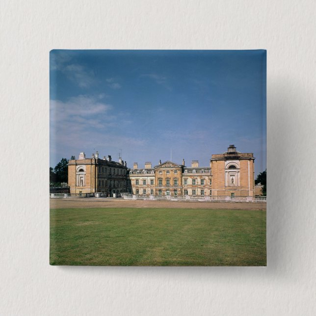 Chapa Cuadrada Vista del frente del oeste, reconstruida 1746-61 (Anverso)