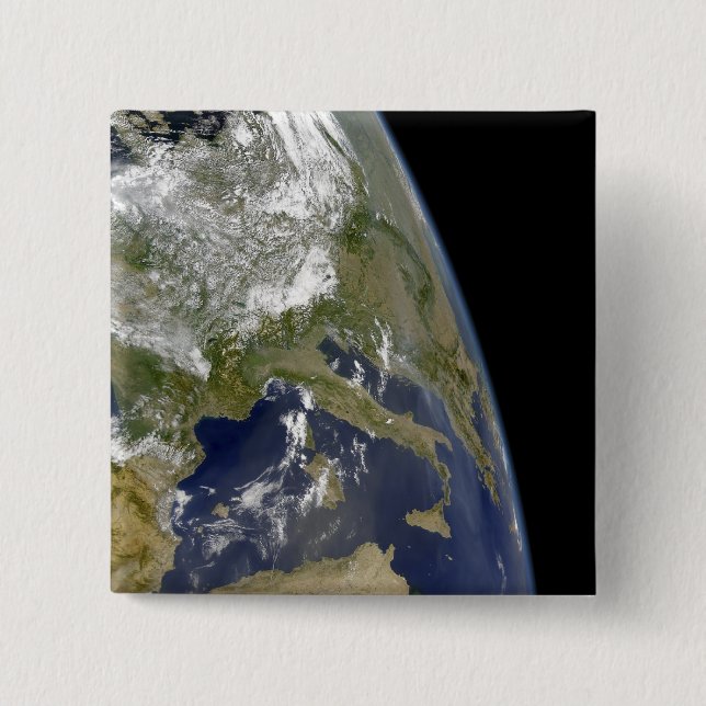 Chapa Cuadrada Vista del Mediterráneo occidental (Anverso)