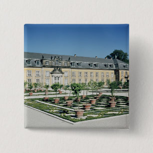 Chapa Cuadrada Vista del naranjal del Herrenhausen