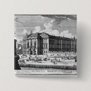 Chapa Cuadrada Vista del palacio de Trautson construido para la