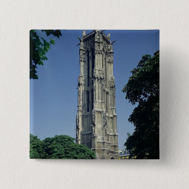 Chapa Cuadrada Vista del viaje Santo-Jacques, 1508-22 (Anverso)