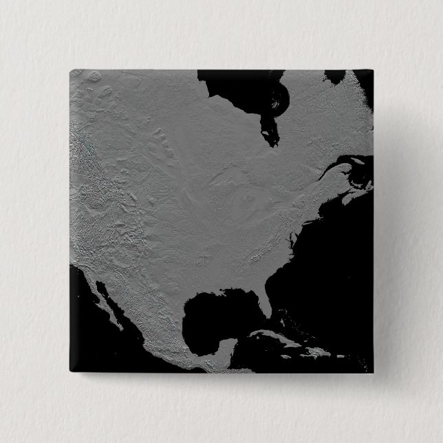 Chapa Cuadrada Vista esterooscópica de Norteamérica 2 (Anverso)