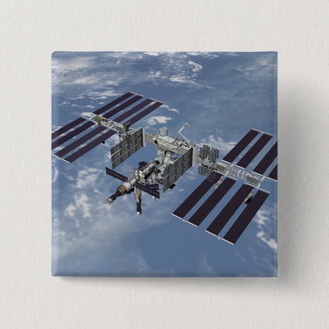 Chapa Cuadrada Vista generada por ordenador 3 (Anverso)