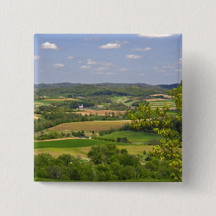 Chapa Cuadrada Vista panorámica de las tierras de labranza al su