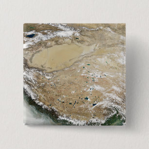 Chapa Cuadrada Vista por satélite de la meseta tibetana