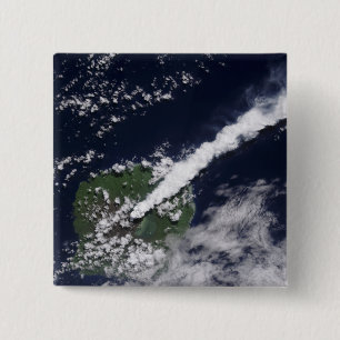 Chapa Cuadrada Vista por satélite de un penacho grueso,