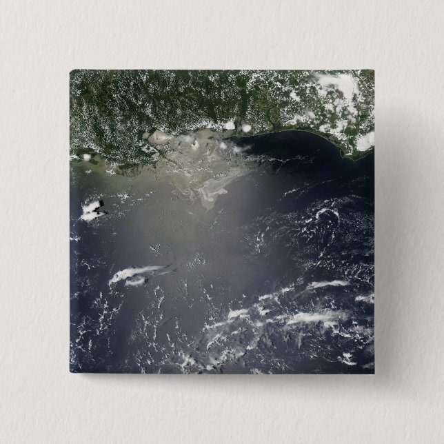 Chapa Cuadrada Vista satelital de las fugas de petróleo (Anverso)