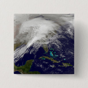Chapa Cuadrada Vista satelital de una enorme tormenta de invierno