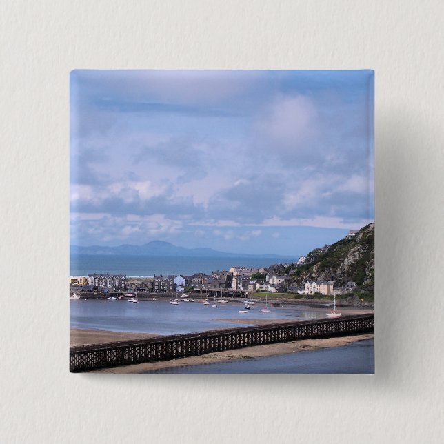 CHAPA CUADRADA VISTAS DE GALES (Anverso)