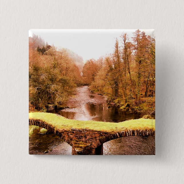 CHAPA CUADRADA VISTAS DE GALES (Anverso)