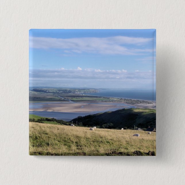 CHAPA CUADRADA VISTAS DE GALES (Anverso)