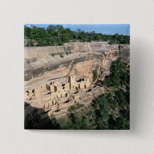 Chapa Cuadrada Viviendas de acantilado indias del pueblo