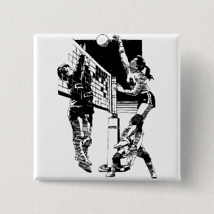 Chapa Cuadrada Voleibol