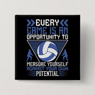 Chapa Cuadrada Volleyball -Every Game Is An Opportunity