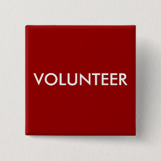 CHAPA CUADRADA VOLUNTARIO