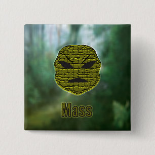 Chapa Cuadrada Voodoo Heads ~ Swamp