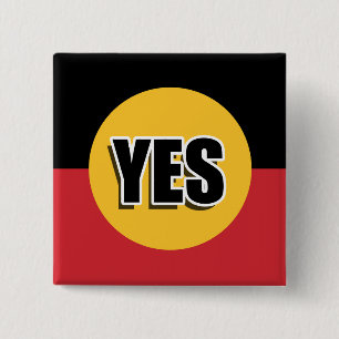 Chapa Cuadrada Votar sí