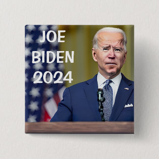 Chapa Cuadrada Vote Joe Biden | Elecciones presidenciales de 2024