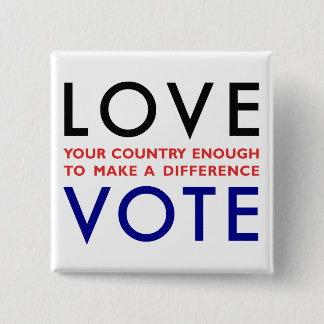 Chapa Cuadrada ¡Voto!