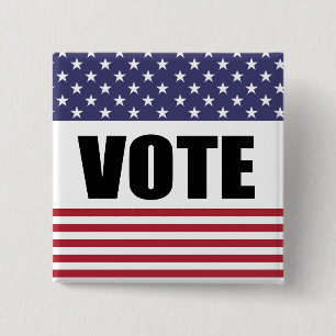 CHAPA CUADRADA VOTO