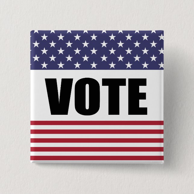 CHAPA CUADRADA VOTO (Anverso)