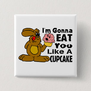 Chapa Cuadrada Voy a comerle tengo gusto de una magdalena