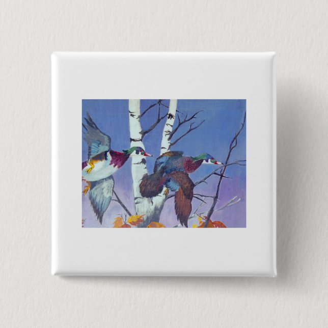 Chapa Cuadrada Vuelo de Fancy (Anverso)