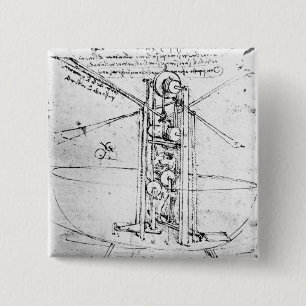 Chapa Cuadrada Vuelo pájaro-con alas verticalmente permanente