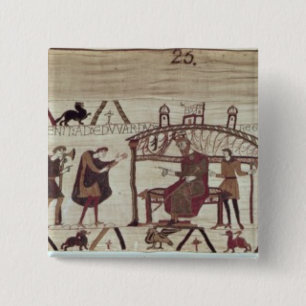 Chapa Cuadrada Vuelta de Harold del conde a Inglaterra al rey de